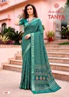 Tanya Vol 4 By Kashvi Dull Moss Viscose Border Saree 